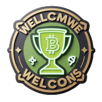 Golisimo Crypto Willkommensbonus Badge mit Fu&szlig;ball und Krypto-Symbolen